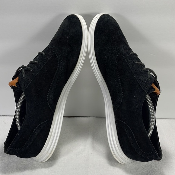 Cole Haan Ella Grand OX II Oxford Suede Sneakers - Picture 5 of 8